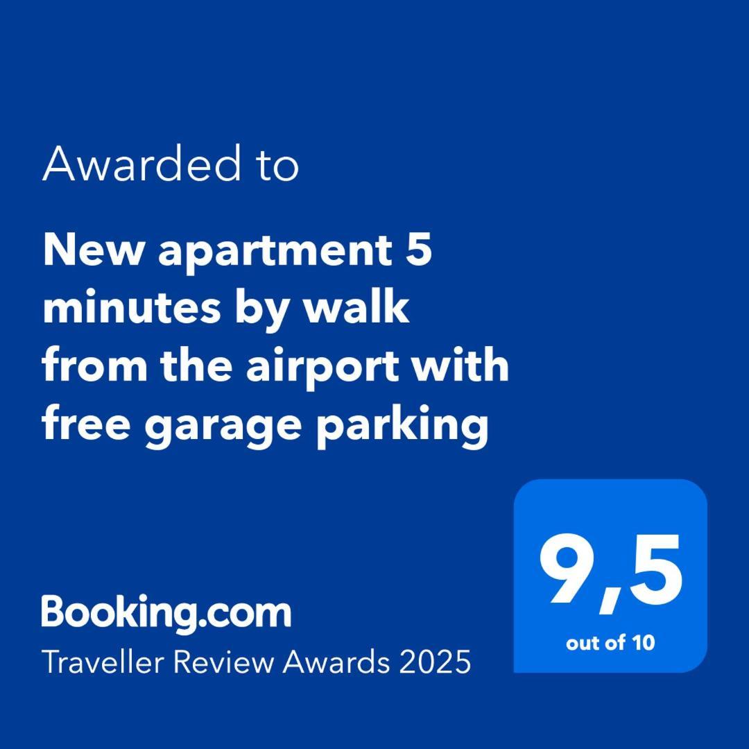 New Air-Conditioned Apartment 5 Minutes By Walk From The Airport With Free Garage Parking Братислава Экстерьер фото